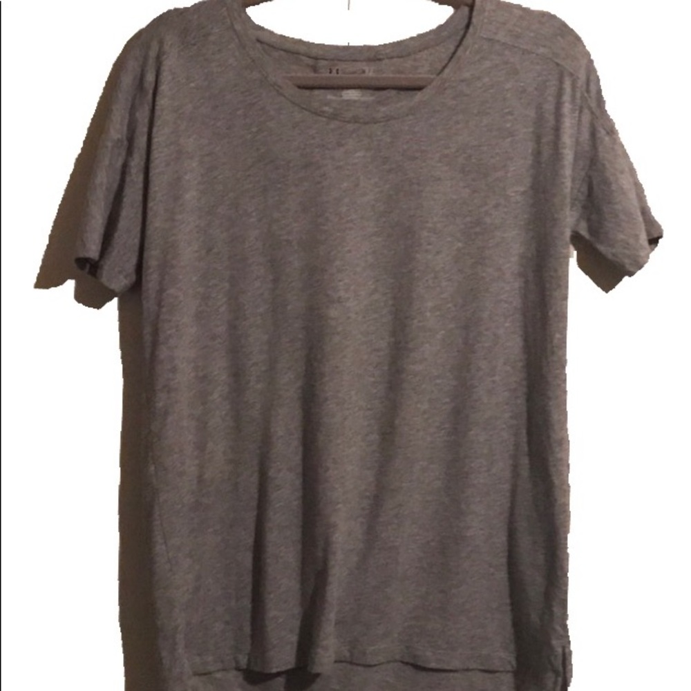 Under Armour loose fitting gray shirt